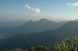 Chiang Rai Mountain vistas.