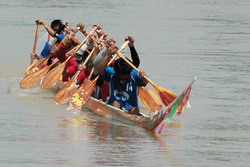 Boat racing is an ancient tradition in Thailand